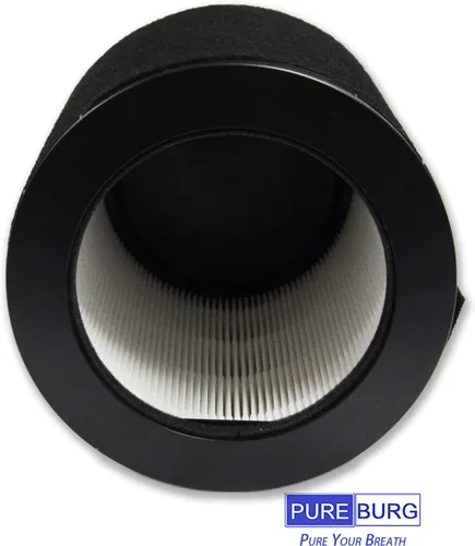 Vista 4 de PUREBURG Juego de filtros de repuesto compatibles con purificadores de aire TaoTronics TT-AP008 y Gukify AP008, prefiltro de carbón activado HEPA