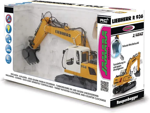 Vista 5 de JAMARA 405060 - Escala 1:20 Digger Liebherr R936 para coche