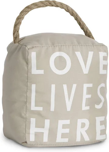 Vista 19 de Pavilion Gift Company 72151 Bless This Home - Tope para puerta, 5 x 6 pulgadas, gris, bronceado, beige y blanco