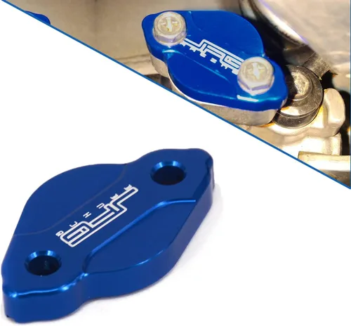 Vista 14 de Juego de Tapa CNC para Depósito de Líquido de Frenos Delantero y Trasero de Moto Compatible con YZ125 YZ250 YZ426F-450F 08-21 YZ250F 07-21 YZ125X