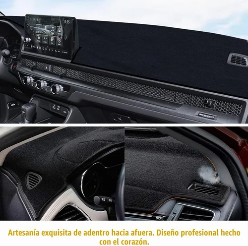 Vista 5 de Tapete para tablero, cubierta ajustable no deslizante personalizada compatible con Honda CRV CR-V 2023, protector de parabrisas (con HUD)