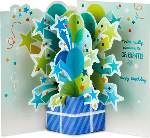 Vista 2 de Hallmark Paper Wonder - Tarjeta de felicitación de cumpleaños