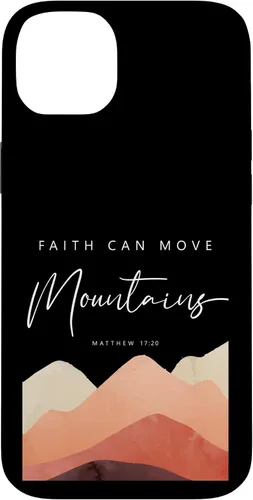 Vista 15 de Faith Can Move Mountains - Matthew 17 20 Inspiring Christian Case for iPhone 17