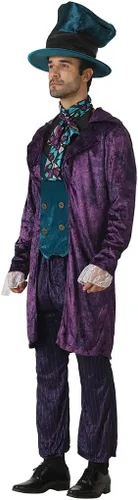 Vista 3 de FantastCostumes Disfraz de The Hatter para hombre, disfraz de cuento de hadas para caballero