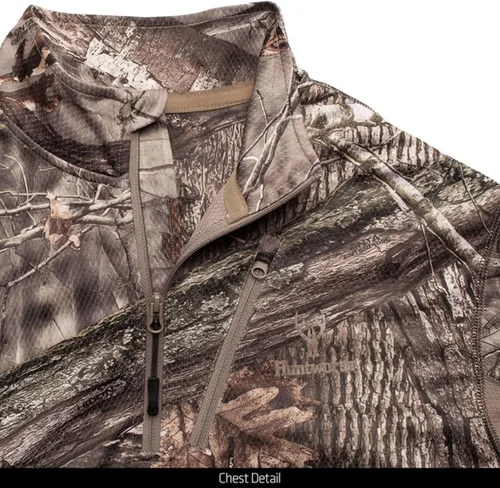 Vista 11 de Huntworth Camisa ligera con cremallera de 1/4 para hombre