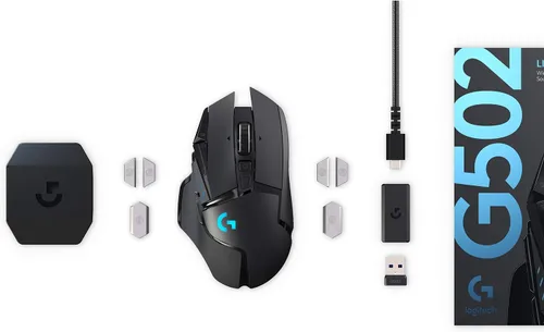 Vista 7 de Logitech G502 - Ratón inalámbrico para videojuegos