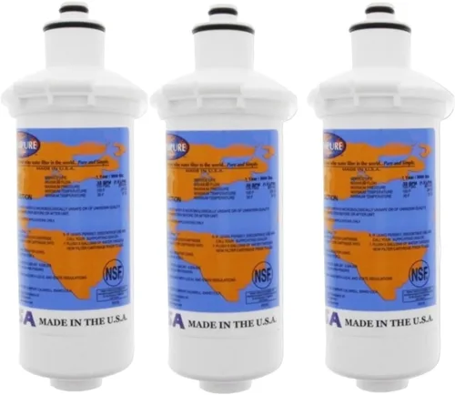 Vista 3 de IPW Industries Inc -Omnipure - E5320-6" x 2.5" E-Series 1 Micron Filtro de bloque de carbono Paquete de 2