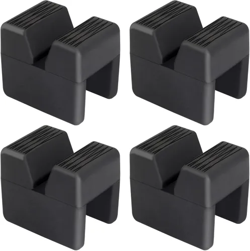 Vista 9 de Seven Sparta 2 almohadillas de soporte de gato adaptadores protectores de Ajuste universal para la mayoría de soportes de 3 toneladas, goma