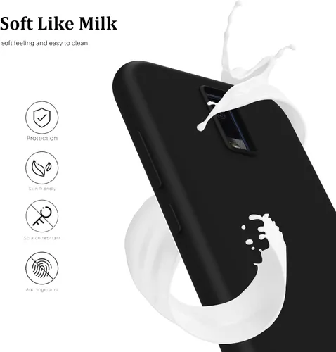 Vista 5 de CHUANG Funda para BLU View 3 B140DL funda de silicona suave de poliuretano termoplástico funda de silicona a prueba de golpes con forro