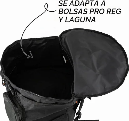Vista 5 de AKONA Globetrotter Mochila de buceo – Bolsa de viaje de buceo todo en uno de 58L para equipo de buceo y buceo, se adapta a regulador, BCD, máscara