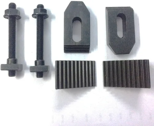 Vista 4 de 4" pulgadas (3.937 in) mesa rotatoria 4 ranura para fresadora con kit de abrazadera M6