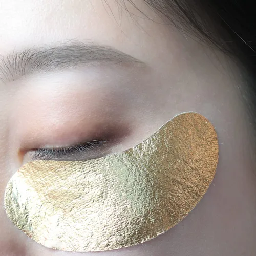 Vista 6 de Sweet Dreams - Máscaras de colágeno para ojos dorados, parches debajo de los ojos para ojos hinchados + máscara de labios de vainilla Sweet Dreams