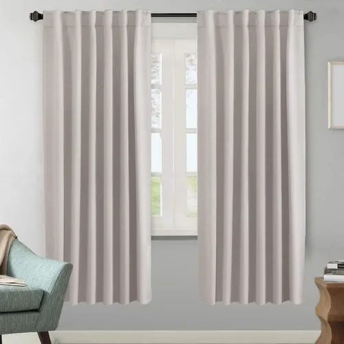 Vista 159 de H.VERSAILTEX Cortinas Opacas con Aislamiento Térmico, Paneles de Tratamiento de Ventanas que Oscurecen la Habitación, Cortinas Opacas para Sala