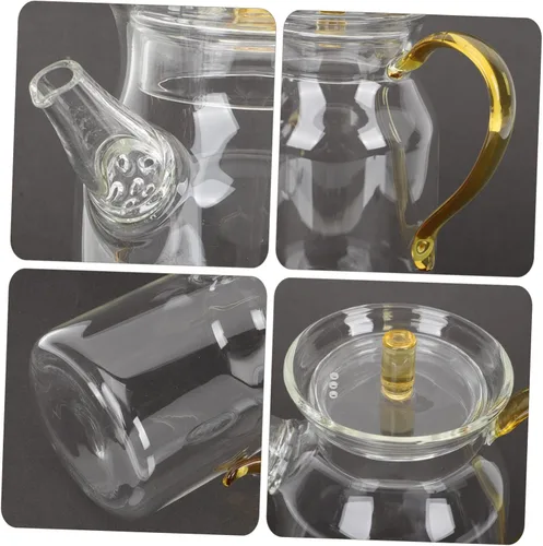 Vista 3 de Infuser Design Tea Pot Home Tetera de vidrio Tetera de mano para Drinkware