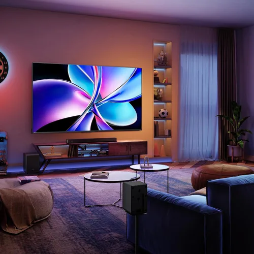 Vista 14 de Hisense Serie QD7 Clase de 65 pulgadas Mini-LED 4K UHD Smart Fire TV (65QD7QF, modelo 2025) - QLED, HDR10+, Dolby Vision, Dolby Atmos, Modo de Juego