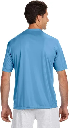 Vista 2 de Camisa de manga corta para hombre, tamaño A4