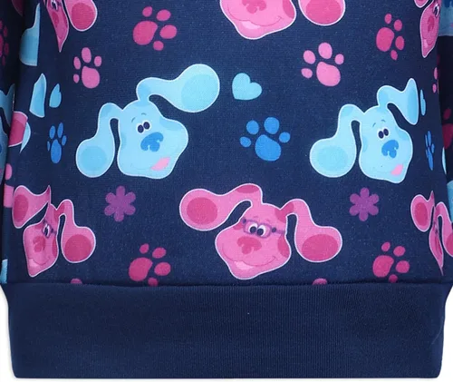 Vista 7 de Nickelodeon Blue's Clues & You - Conjunto de camisa y pantalón de manga larga para niñas pequeñas