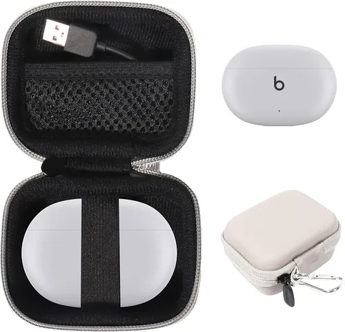 Vista 6 de Funda para Beats Studio Buds - Auriculares inalámbricos con cancelación de ruido (negro)