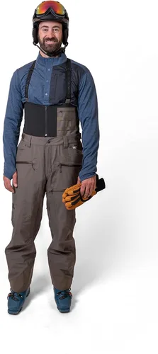 Vista 2 de Flylow Pantalones de esquí y snowboard con peto compuesto para hombre