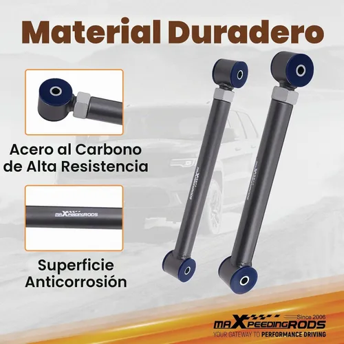 Vista 2 de maXpeedingrods Brazos de control delanteros de 0-6 pulgadas para Dodge Ram 1500 2500 3500 1994-2009, kit de brazo de control ajustable