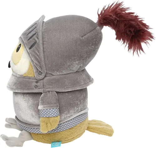 Vista 4 de Manhattan Toy Knight Owl - Animal de peluche con licencia oficial de 10 pulgadas