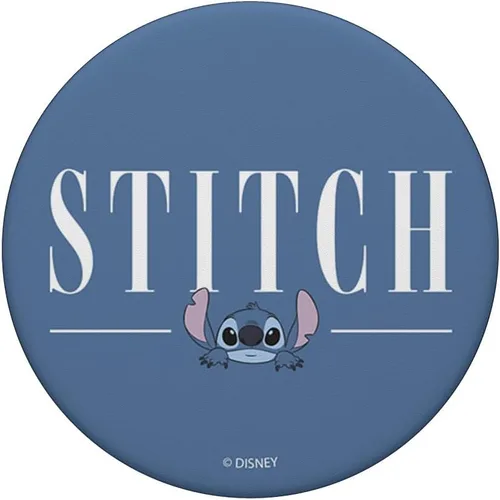 Vista 3 de Disney Lilo & Stitch Title Texto Blanco PopSockets PopGrip: Agarre intercambiable para teléfonos y tabletas