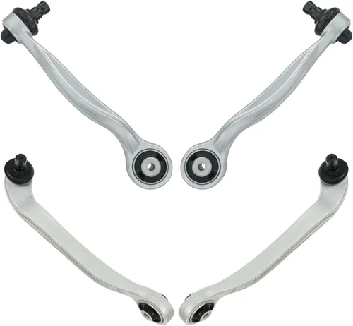 Vista 93 de TRQ Brazo de control superior e inferior del lado del conductor y del pasajero con juego de rótulas compatible con Chevrolet GMC 89-02