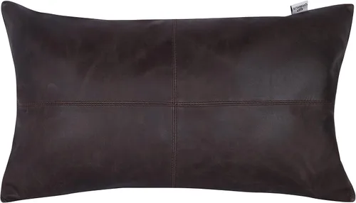 Vista 31 de Funda de almohada rectangular de piel de cordero – Funda de cojín para sofá – Fundas decorativas para sala de estar y dormitorio, caja negra