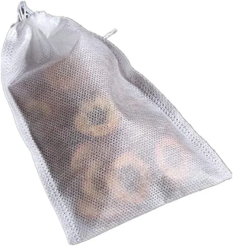 Vista 8 de TamBee Bolsas de té de 8 x 10 pulgadas, bolsa desechable para bricolaje, bolsas de té reutilizables para té suelto, bolsa vacía con cordón, bolsa