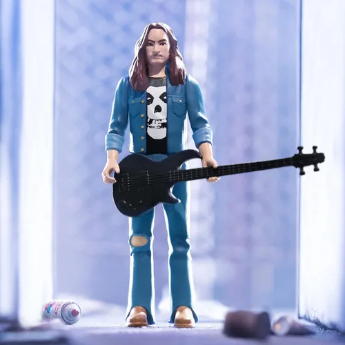 Vista 5 de Super7 Cliff Burton - Figura de acción de 3.75 pulgadas con accesorios, coleccionables de heavy metal y juguetes retro