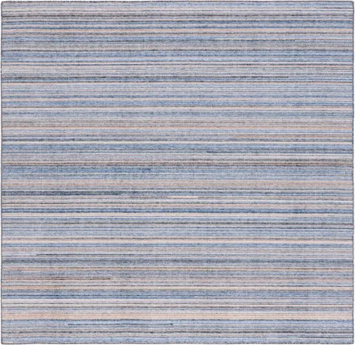 Vista 14 de SAFAVIEH Kilim Collection - Alfombra de pasillo de 2 pies 3 pulgadas x 9 pies, azul y amarillo, hecha a mano con rayas bohemias, ideal para zonas