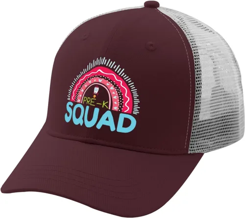Vista 2 de That Reads pre k Squad Golf hat River hat Apricot dad hat Gifts for Girlfriends Workout Cap