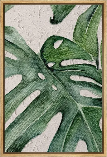 Vista 27 de SIGNWIN Lienzo enmarcado para pared, bosque blanco y negro, pino, ilustraciones de naturaleza silvestre, arte moderno, rústico, decorativo