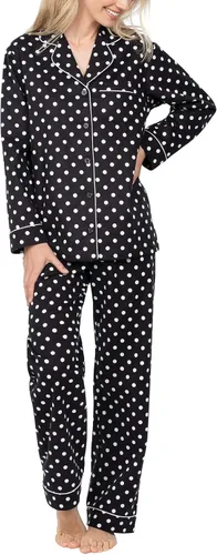 Vista 19 de PajamaGram - Pijamas de invierno para mujer - Pijamas de franela para mujer