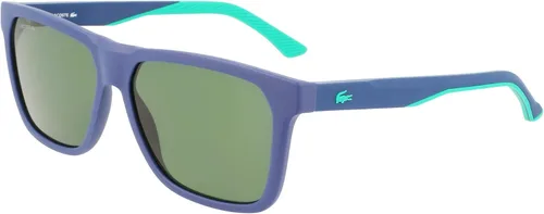 Vista 2 de Lacoste Gafas de sol rectangulares L972S para hombre azul mate talla única Azul mate