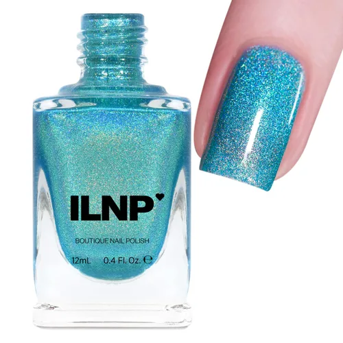 Vista 195 de ILNP 1UP - Esmalte de uñas holográfico, manicura resistente al desprendimiento, laca de uñas de larga duración, acabado suave y brillante,