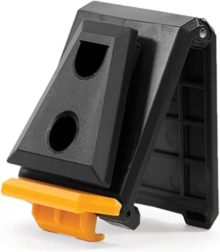 Vista 2 de ToughBuilt ClipTech Series – 3-Piece ClipTech Hub Set, Universal Attachment Points for ClipTech Tool Pouches, Belts, and Wall Storage