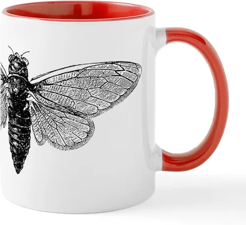 Vista 34 de CafePress Cicada Mugs - Taza de café de cerámica de 11 oz (11.0 fl oz)