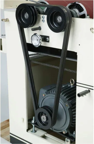 Vista 3 de SHOP FOX Lijadora de tambor W1772 de 10 HP de 37 pulgadas