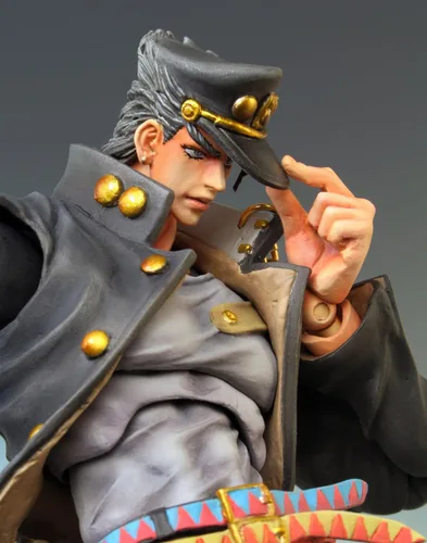 Vista 4 de La extraña aventura de Medicos JoJo: Parte 3 - Estatua de acción estelar de los cruzados de polvo de estrellas: Jotaro Kujo Super Action