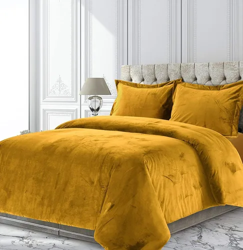Vista 8 de Sheets N More Fundas de almohada de terciopelo suaves y transpirables, 2 fundas de almohada, tamaño King (20 x 40 pulgadas), color negro, liso