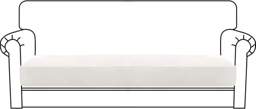 Vista 52 de MAXIJIN Fundas de cojín elásticas de terciopelo para sofá, funda de cojín suave de repuesto para sofá de dos plazas, protector de asiento