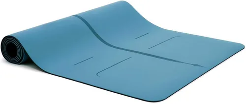 Vista 8 de Liforme Evolve Yoga Mat – Bolsa de yoga gratuita incluida – Sistema de alineación patentado, agarre guerrero, antideslizante, ecológico, resistente