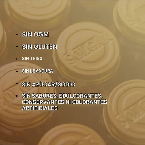 Vista 6 de Solgar Gentle Iron 25 mg, 90 cápsulas vegetales - Energía, producción normal de glóbulos rojos - Suave para el estómago - Sin OMG, vegano, sin