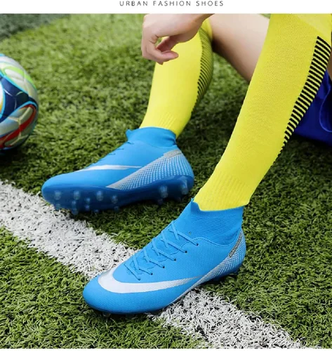 Vista 4 de TTFS Foture 4.1 Netfit FG AG - Zapatos deportivos de fútbol XX 17.2 para suelo firme, zapatos de fútbol