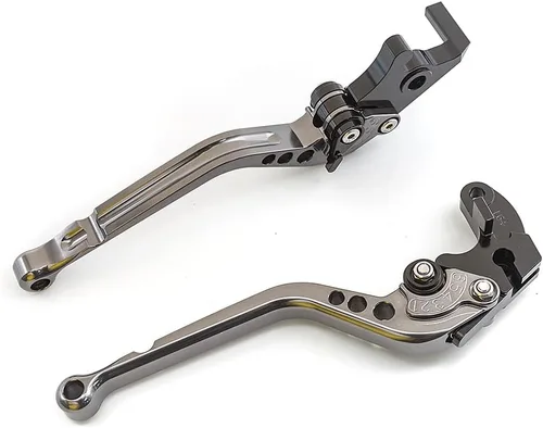 Vista 3 de Palancas de freno de embrague CNC para Banshee 350 YFZ350 95-08, Wolverine 350 Warrior YFM350 02-04, YFM 700 660 Raptor 01-06, YFS200 Blaster 03-07