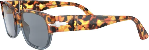 Vista 3 de Persol Gafas de sol cuadradas PO3245S, Negro, verde (blackGreen Polarized)