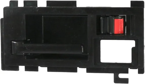 Vista 118 de TRQ Manija Interior de Puerta del Lado del Pasajero Negra Compatible con Ford Bronco 1987-1996 F-150 1987-1997 F-250 1997 F-250 HD F-350