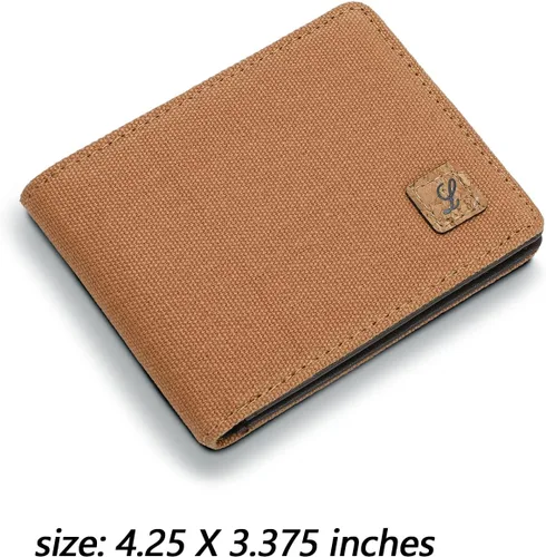Vista 54 de Lanyani Carteras RFID Bifold Simple