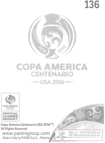 Vista 2 de 2016 Panini Copa América Centenario Soccer Sticker #136 Ecuador Team Photo 2 2 pulgadas ancho x 3 pulgadas alto álbum pegatina